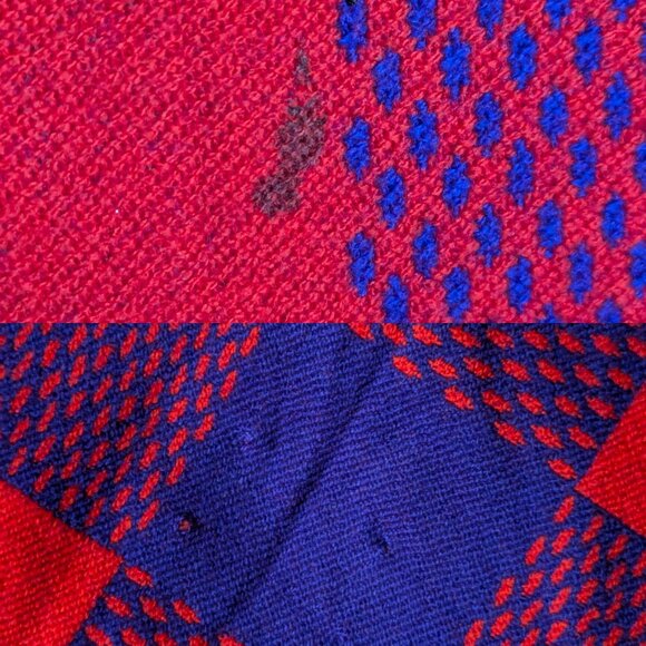 LOUIS VUITTON Damier Masai Large Wool Rug Blanket - RARE - Picture 11 of 16